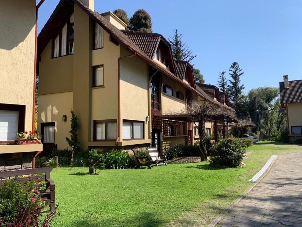 Estacao Das Hortensias, Seu Aconchego Em Gramado Lägenhet Exteriör bild